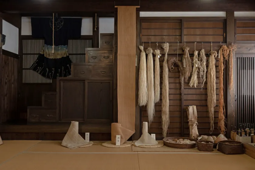 古代織に関する参考資料館